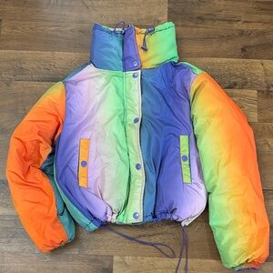 BDG Multicolor Kids Puffer Jacket